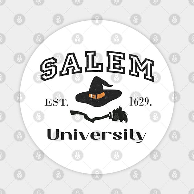 Salem University: Where History, Mystery, and Knowledge Converge Magnet by ThriceCursedPod